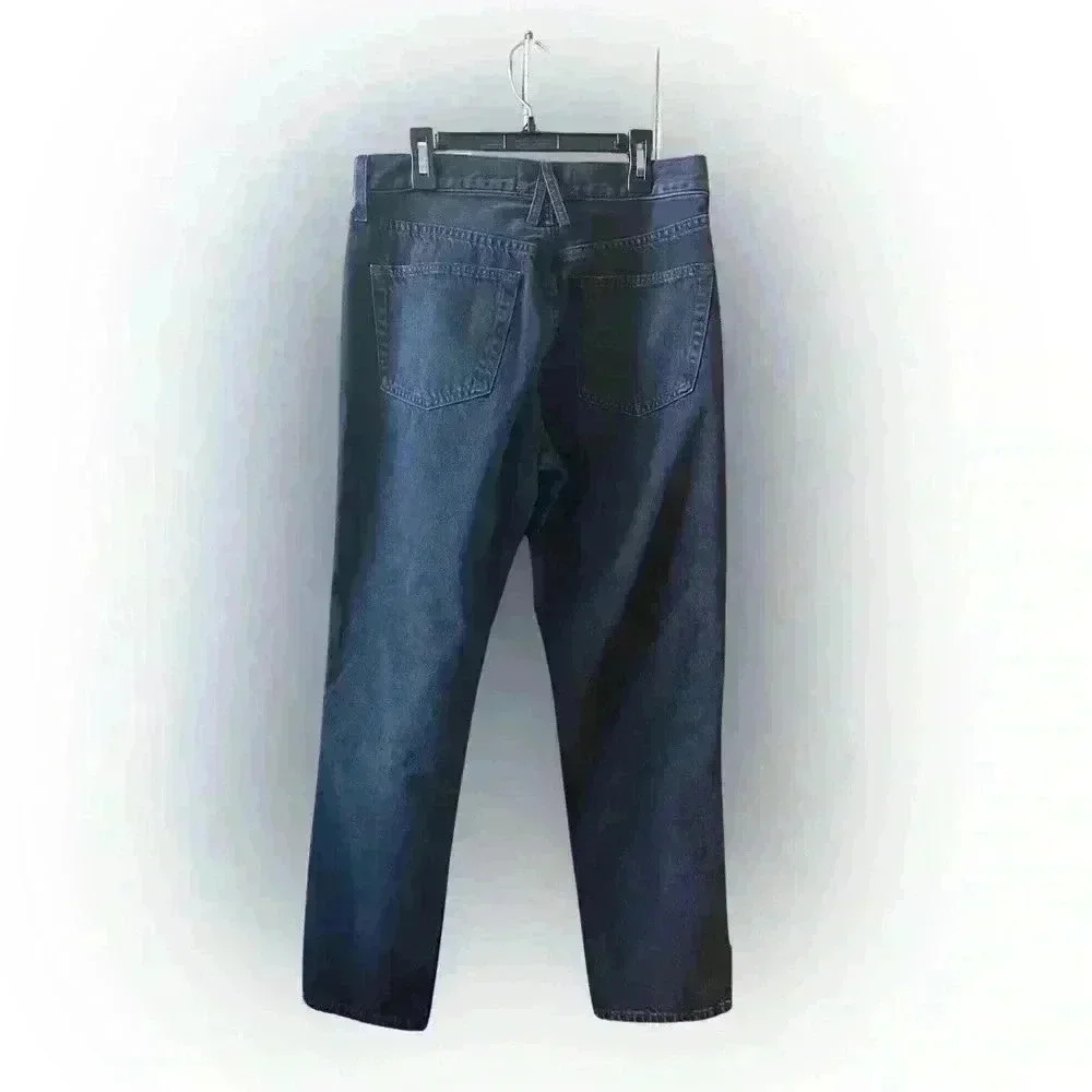 SLVRLAKE Virginia Slim Jeans in Shadow Ridge Deconstructed